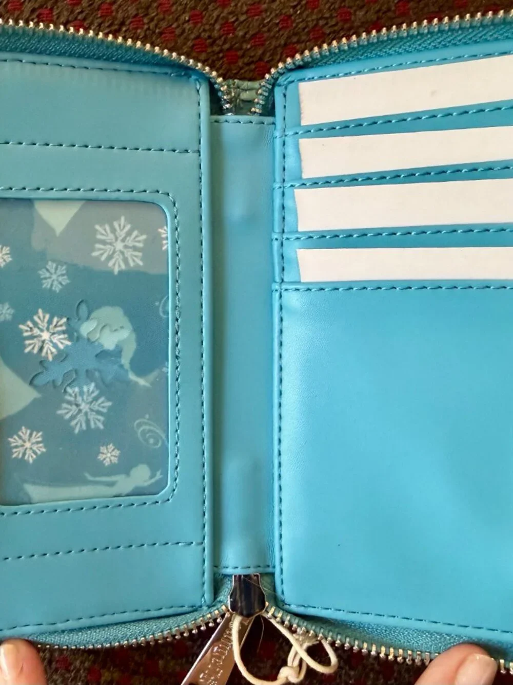 Loungefly Disney Frozen Elsa Glitter Sequin Cosplay Mini Backpack Wallet Set NWT